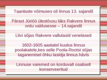 Eesti keskaegsed linnused #17