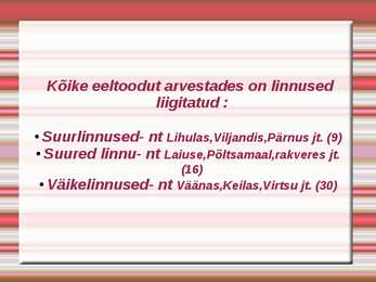 Eesti keskaegsed linnused #6