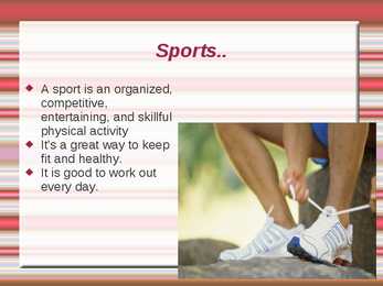 Healthy lifestyle- slaidid- #8