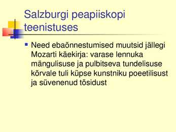 Mozart #13