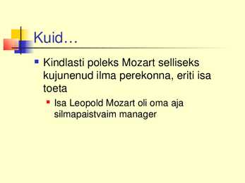 Mozart #3