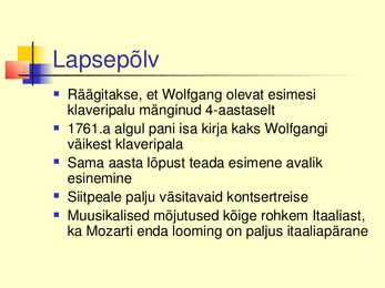 Mozart #6