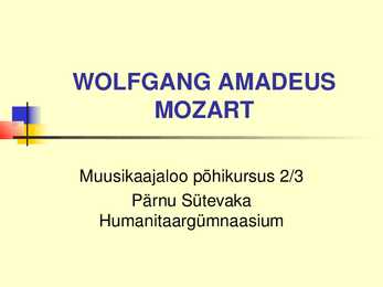 Mozart