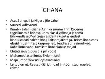 Troopiline ja Lõuna-Aafrika-Põlisrahvaste kultuuri erijooni #8