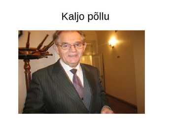 Kaljo Põllu #9