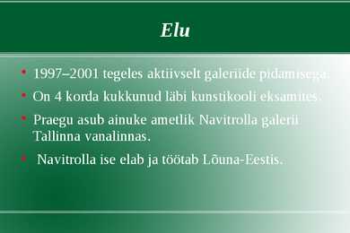 Navitrolla- slaidid- #3
