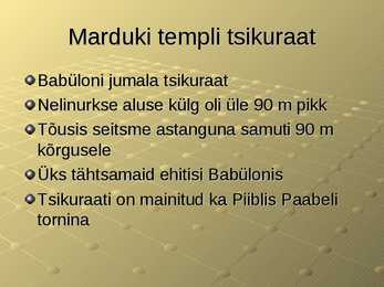 Assüüria ja Uus-Babüloonia kunst #14