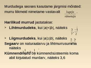 Reaalarvud- slaidid- #16