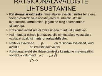 Reaalarvud- slaidid- #43