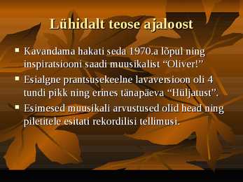 Muusikalist- Hüljatud #4