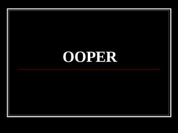 Ooper-Carmen