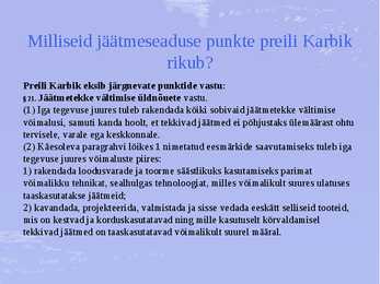Jäätmeseaduse ülesanne #5