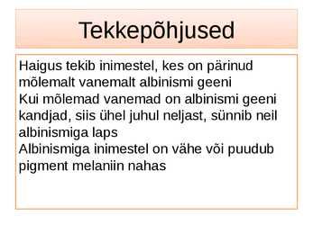Albinism #4