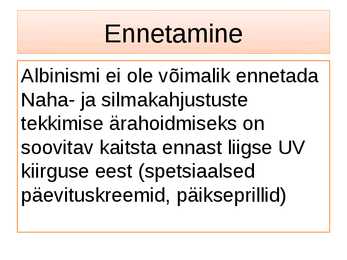 Albinism #5