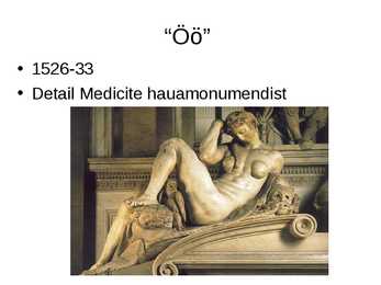 Michelangelo Buonarroti - esitlus #12