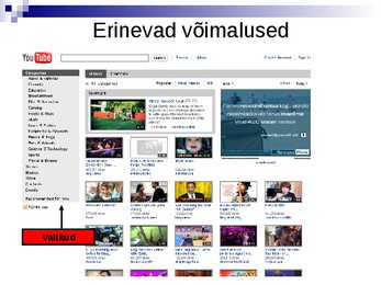 Ettekanne youtube kohta #6