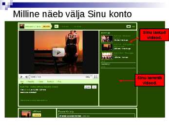 Ettekanne youtube kohta #9