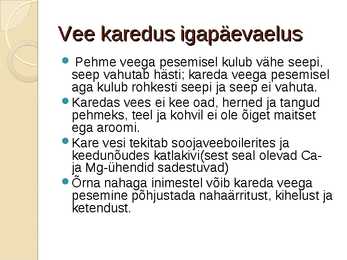 Vee karedus #7