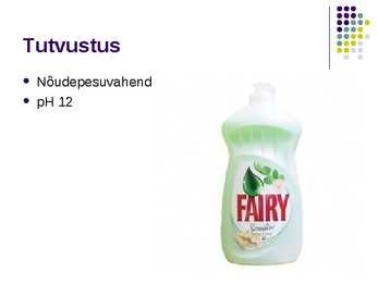 Nõudepesuvahend- Fairy- koostis #2