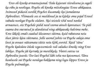 Eros ja Psyche #2