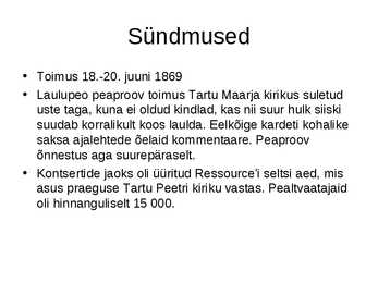 Esimene eesti üldlaulupidu- slaidid- #7