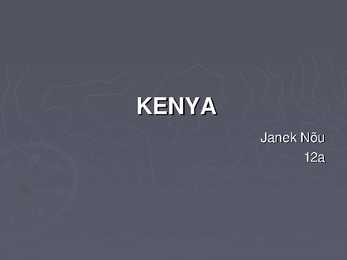 Kenya-presentatsioon
