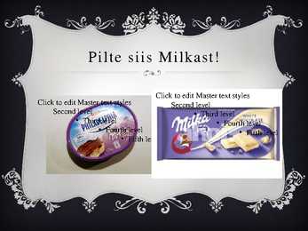 Müügitöö esitlus Milka kohta #5