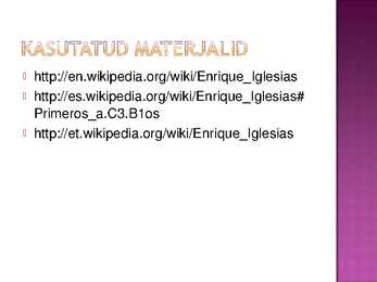 Enrique Iglesias #13