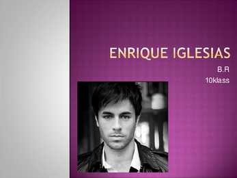 Enrique Iglesias