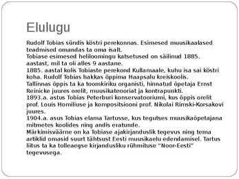Rudolf Tobias- slaidid- #3