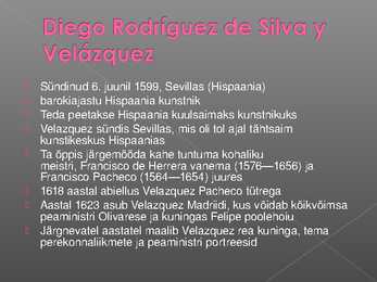 Diego Velazquez #2