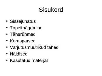 Parved- koos rändavad tähed #2