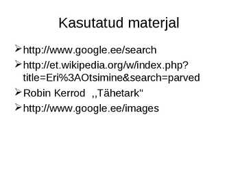 Parved- koos rändavad tähed #10