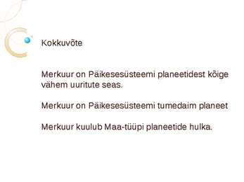 MERKUUR slaidiesitlus #11