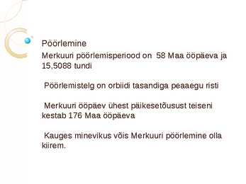 MERKUUR slaidiesitlus #6