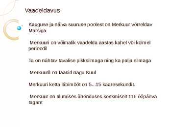 MERKUUR slaidiesitlus #7