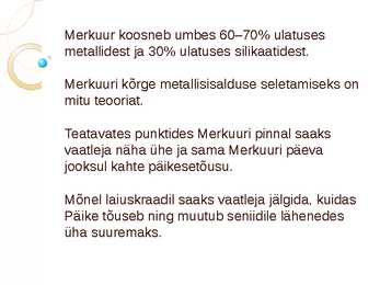 MERKUUR slaidiesitlus #10