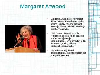 Margaret Atwood #2