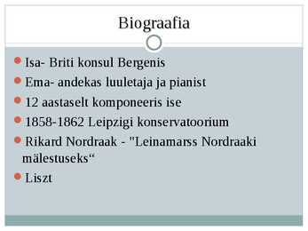 Edvard Grieg- slaidid- #3