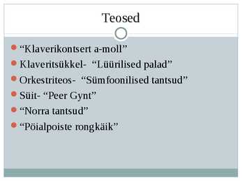 Edvard Grieg- slaidid- #6