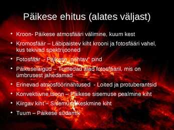 Esitlus päikesest #11