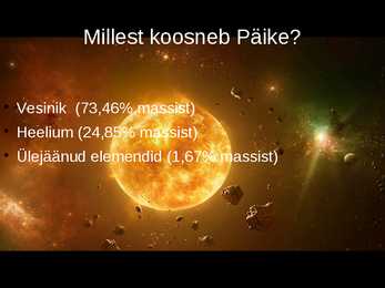 Esitlus päikesest #6