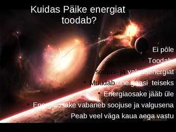Esitlus päikesest #10