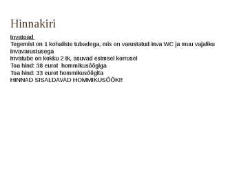 Kolmetärnihotellide tutvustus ja näited #16