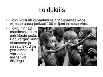 Aafrika probleemid #6