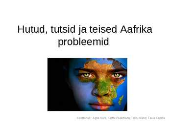 Aafrika probleemid