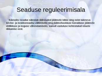 JÄÄTMESEADUS-powerpoint #2