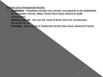 Different types of forests and their forms of usage #12