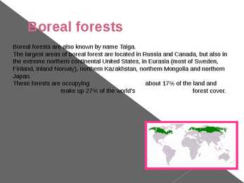 Different types of forests and their forms of usage #7