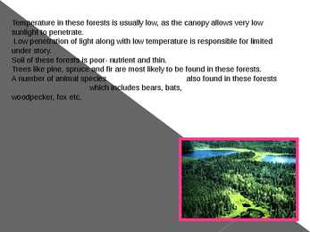 Different types of forests and their forms of usage #8
